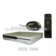 8CH H.264 Compression Standalone DVR Series SDVR-7608