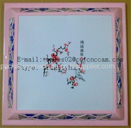 PP lampshade pattern making cutting plotting machine