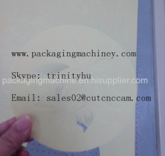 plastic sheet sample making cutting plotting creasing machine