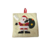 Square Santa Christmas Table Mat