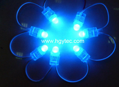 DC5V 12mm Single Color waterproof led pixel light for Sign and Decoration(HL-PL-F8 / B)