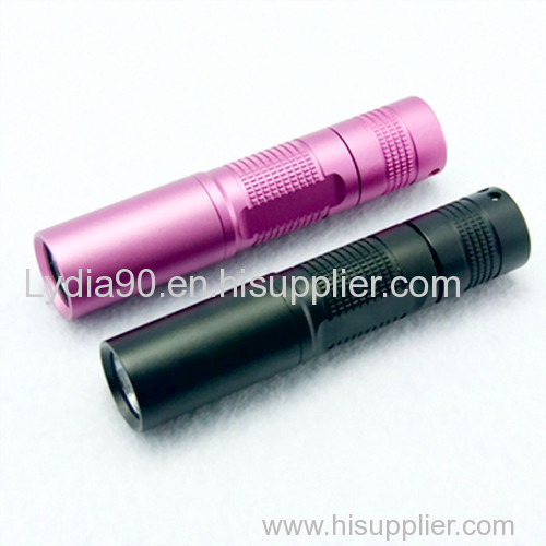 Mini rechargeable cree fast track flashlight torch