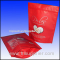 Stand up tea bag with zipper