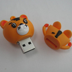 Full 3D design PVC cartoon usb flash