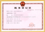 Tax Registration Certificaticate