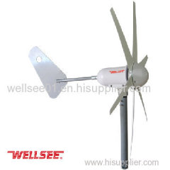 WS-WT 300W WELLSEE 6 leaves Wind Turbine/ A horizontal axis wind turbine