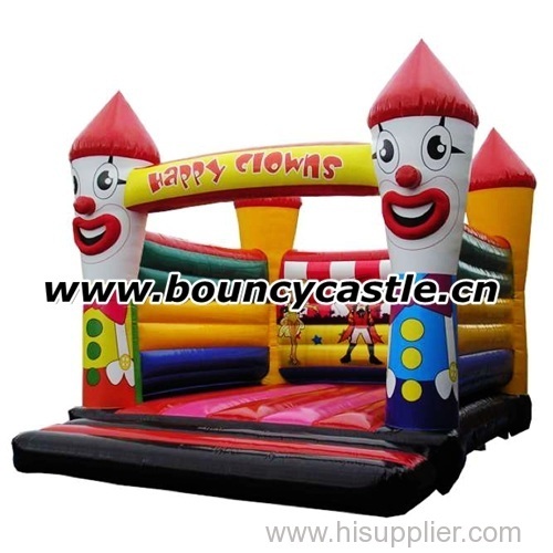 Happy Clown Inflatable Bouncy Castle