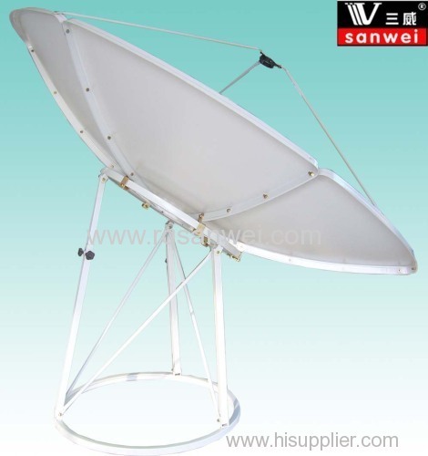 c band 210cm satellite dish antenna