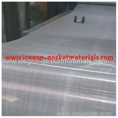 reinforced graphite gasket sheet with wire mesh