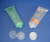 plastic cosmetic tube for cream packaging