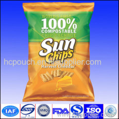 potato chips bag package
