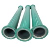 Steel-lined polyurethane composite pipe, steel-lined polyurethane chemical pipe