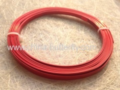 Coloured aluminium wire: beautiful colour and soft.