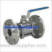 fire safe full port flanged ball valves