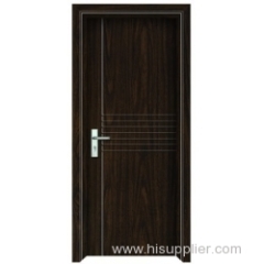 interior PVC wooden door