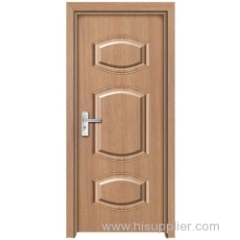 the PVC interior door