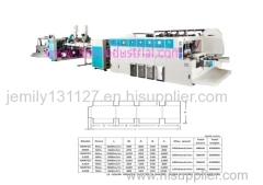 GMFG Flexo Printer Slotter Die cutter & Folder Gluer Stitcher Count Ejector Strapping Machine