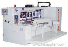 GMFG Flexo Printer Slotter Die cutter & Folder Gluer Stitcher Count Ejector Strapping Machine