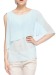 Women chiffon shawl cloak ladies leisure pure color T-shirt