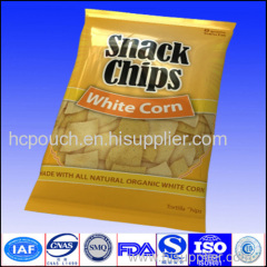 lap seal potato chips package
