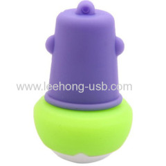 8gb special shape pvc custom usb drive