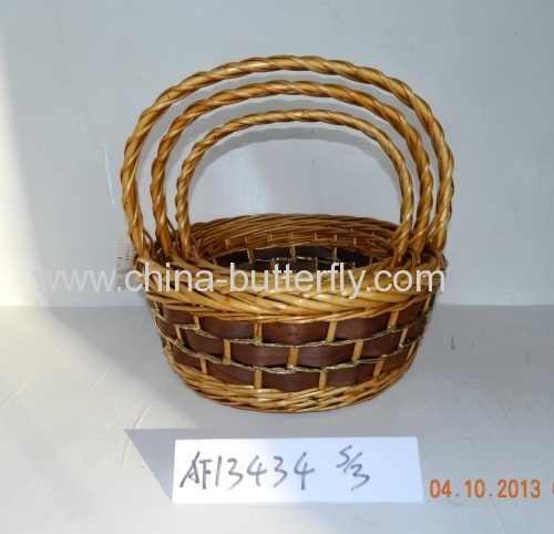 Willow basket /wicker basket /crate