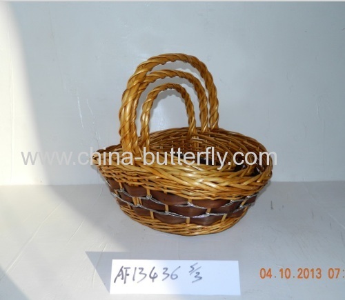 Willow basket /wicker basket /crate