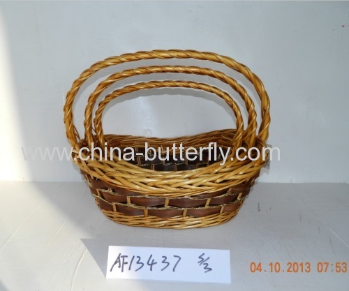 Willow basket /wicker basket /crate