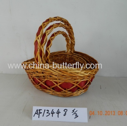 Willow basket /wicker basket /crate