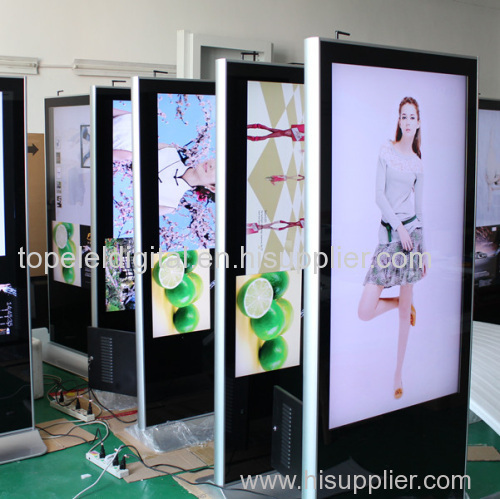 55 inch indoor stand alone digital signage