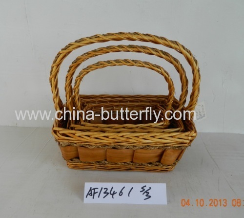 Willow basket /wicker basket /crate