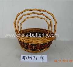 Willow basket /wicker basket /crate