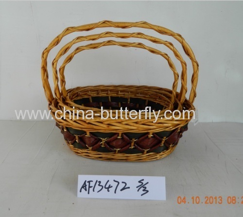 Willow basket /wicker basket /crate