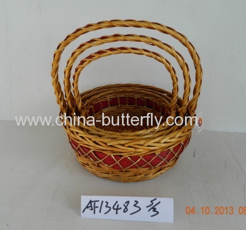 Willow basket /wicker basket /crate