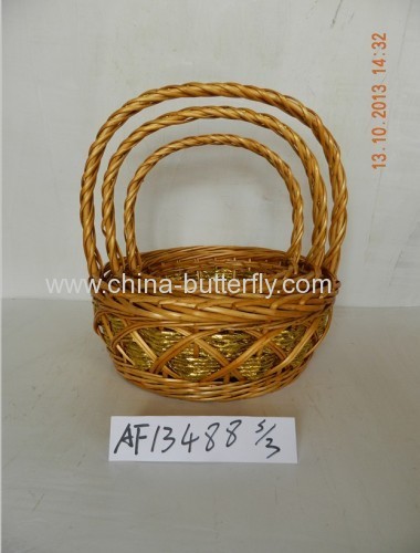 Willow basket /wicker basket /crate