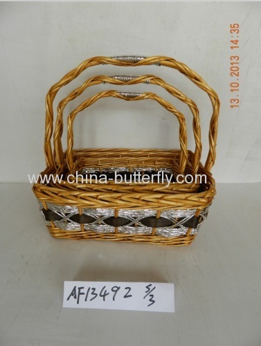 Willow basket /wicker basket /crate