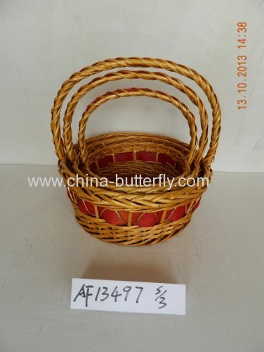 Willow basket /wicker basket /crate