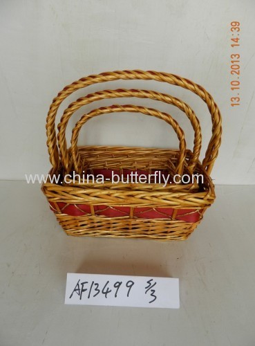 Willow basket /wicker basket /crate