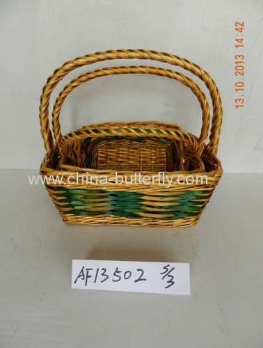 Willow basket /wicker basket /crate