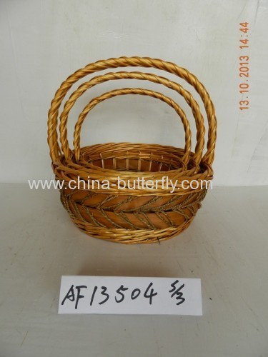 Willow basket /wicker basket /crate