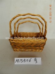 Willow basket /wicker basket /crate