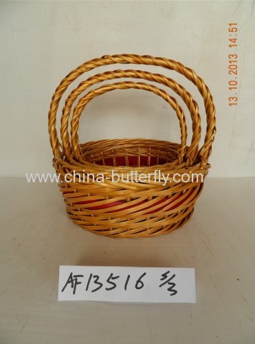 Willow basket /wicker basket /crate