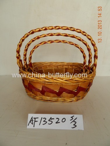 Willow basket /wicker basket /crate