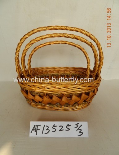 Willow basket /wicker basket /crate