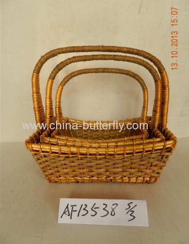 Willow basket /wicker basket /crate