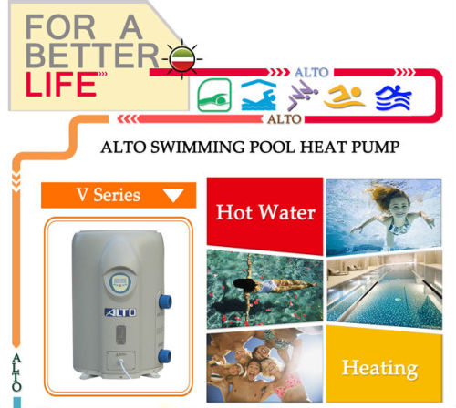 Air source pool heating pump for comforttable swimming 