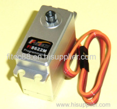 0.09sec/60degree 12.8kg.cm HV Metal Case Digital Servo Fi8612M Features -Standard digital Titanium gears servo,2BB -C