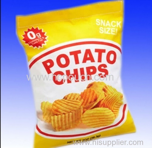 custom potato chips package bag