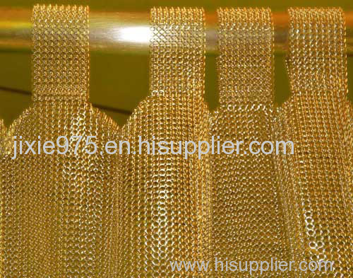 Metal cloth curtain a shiniest decorative curtain in your room