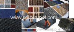 Needle felt Carpet Entrance Mat & Runner & Rolls-Soft & Hard Stripe design